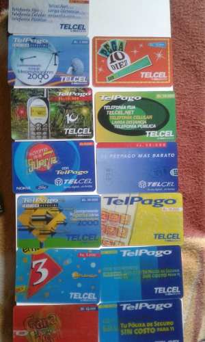 Tarjetas Telefonicas Vintage Usadas.en 3d