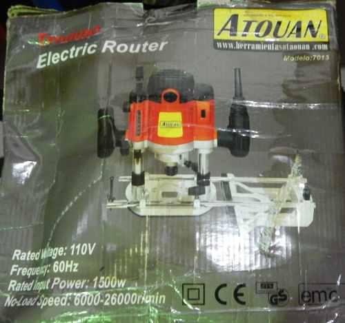 Trompo Para Carpintería Electric Router Atouan