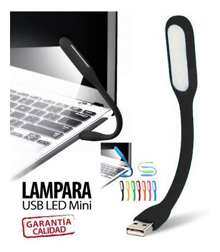 2x1 Lampara Led Usb Flexible Linterna Luz Laptop Pc