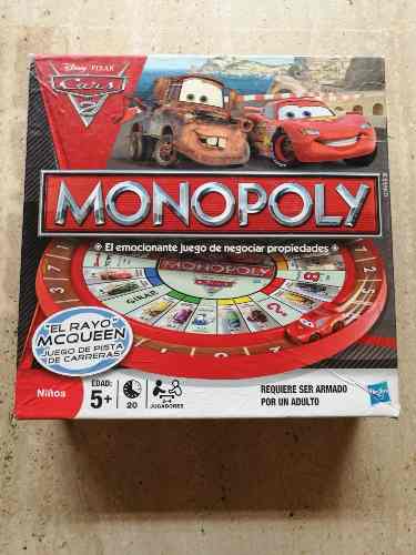 Juego De Cars Monopoly Monopolio