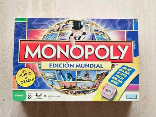 Juego De Mesa Monopolio Monopoly Edicion Mundial