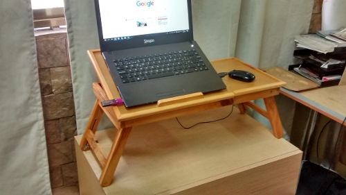 Mesa Para Tablets Y Laptos En La Comodidad De Su Cama