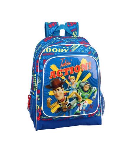 Nuevo Morral Toy Story 4 Con Lonchera A Juego.