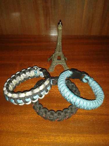 Paracord Pulseras Originales, Excelente Acabado, Unisex