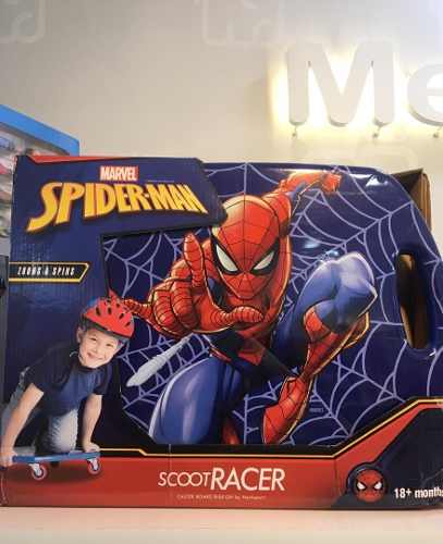 Patineta De Spiderman 4 Ruedas Scoot Racer