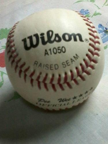 Pelota Beisbol Wilson A1050 Oficial Criollitos De Venezuela