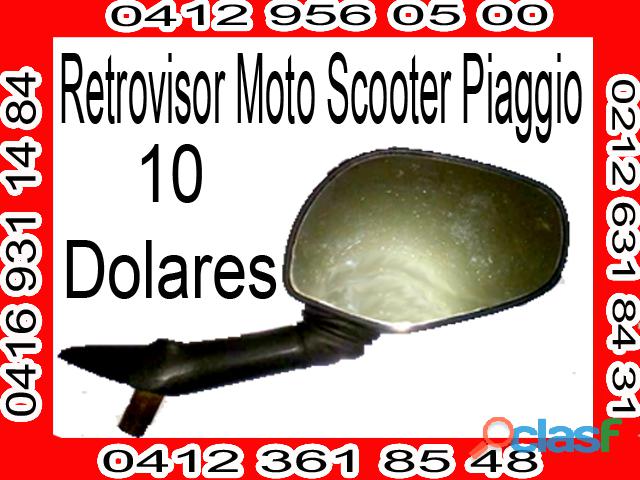 Retrovisor Moto Scooter Piaggio