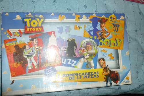 Rompecabezas 3 En 1 Cars- Toy Story