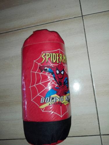 Saco De Boxeo Spiderman De Juguete