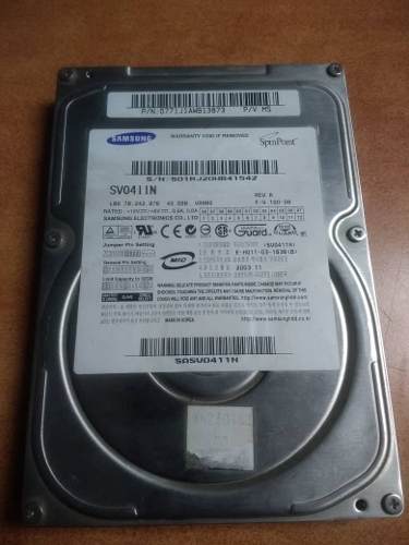 Disco Duro 40gb Ide Samsung Leer Decripcion