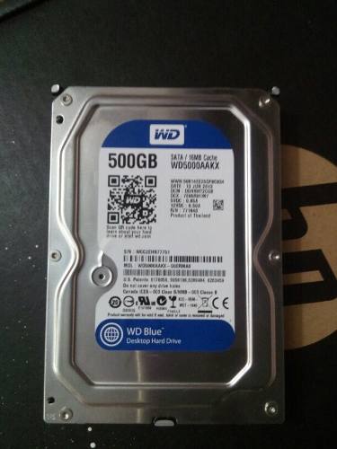 Disco Duro Interno Sata Wd 500gb