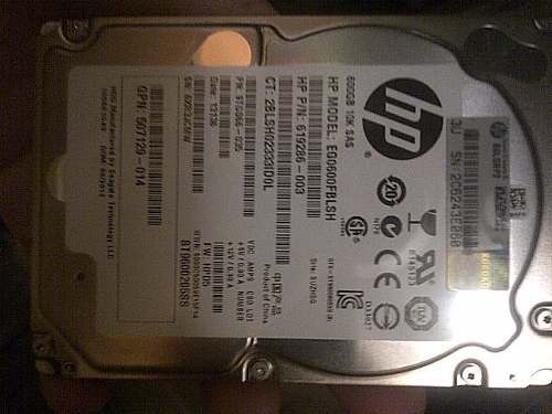 Disco Duro Sas 600gb Hp