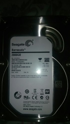 Disco Duro Seagate 2tb Barracuda