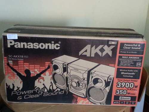 Equipo De Sonido Panasonic Sc-akx18
