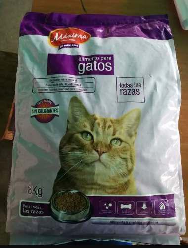 Gatarina Máxima Saco De 8 Kg En 30 Verdes Gatsy Cat Chow