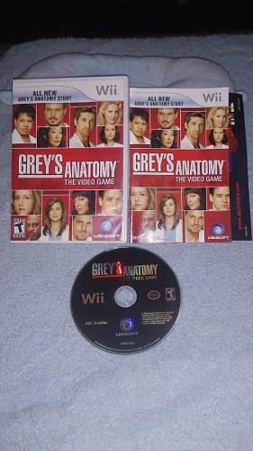 Grey's Anatomy The Video Game Nintendo Wii Wii U Compatible