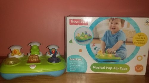 Juguete De Niño Musical Pop - Up Eggs