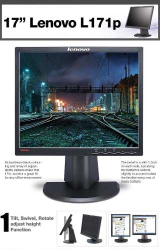 Monitor Lenovo 17 Pulgadas Lcd Nuevo (No Refurbished)