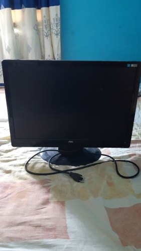 Monitor Pantalla Plana De 18.5 Pulgadas Marca Aoc