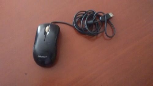 Mouse Microsoft Basic Optico Color Negro