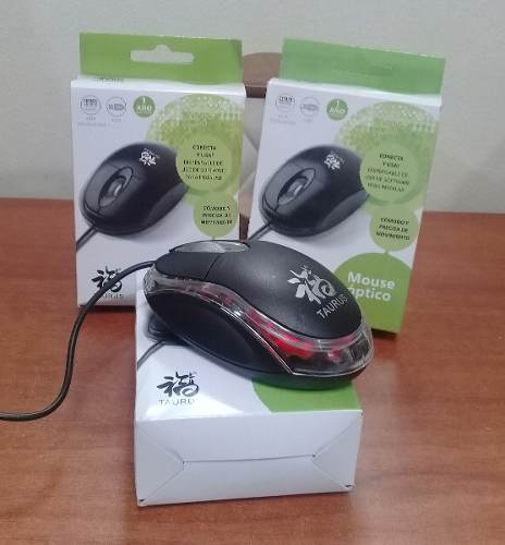 Mouse Optico Taurus Usb Para Laptos.