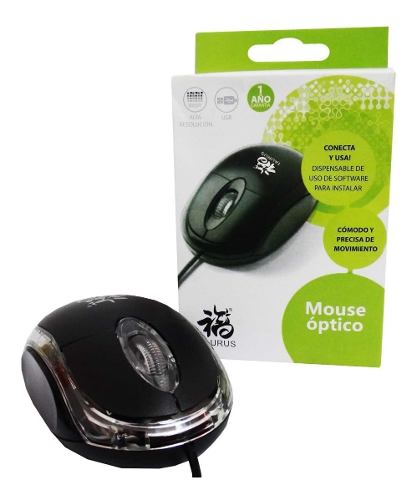 Mouse Optico Usb Taurus X 2 Unidades