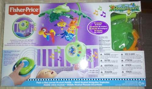 Movil Músical Fisher-price Amiguitos Tropicales