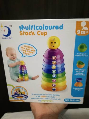 Torre Apilable Multicoloured Juguete Para Bebés