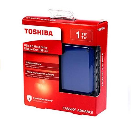 Toshiba Canvio Disco Duro Externo Portable 1 Tb Usb 3.0
