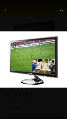 Tv Monitor Samsung 27 Pulgadas Led, 250us