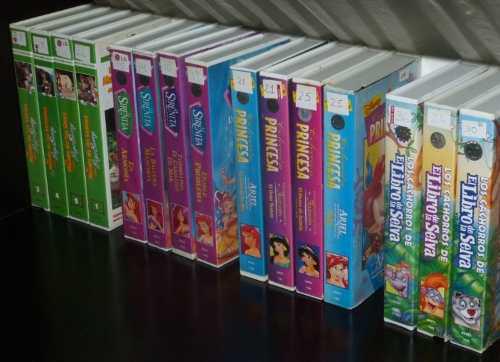 Películas Infantiles Originales De Coleccion Vhs