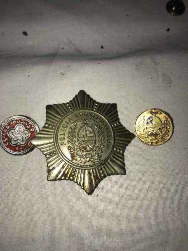 Pin Credencial Chapa Antigua Poli Estado Trujillo