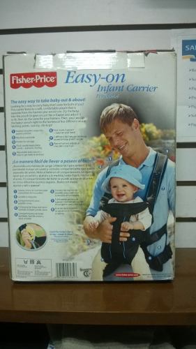 Porta Bebe - Fisher Price Easy-on Infant Carrier