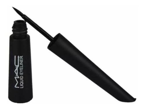 Precio ×4 Delineadores Liquido Negro Mac.a Prueba De Agua