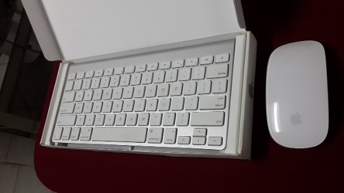 Teclado Inálambrico Apple A Y Mouse A