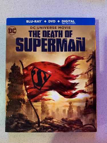 The Death Of Superman Película Blu-ray Original