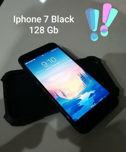 iPhone 7 Black De 128 Gb Sin Detalles