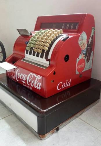 Caja Registradora Antigua, De Coca Cola