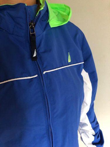 Chaqueta Nautica Juvenil Impermeable Original Usada 50 Vds