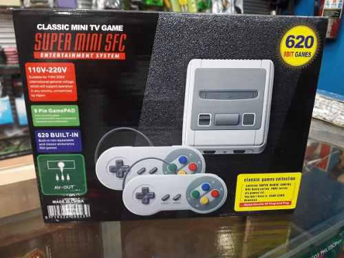 Consola Super Nintendo Mini Sfc Nes 620 Juegos Retro 8 Bit