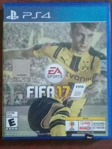 Juego Fifa 2017 Para Ps4 Usado En Muy Buenas Condiciones