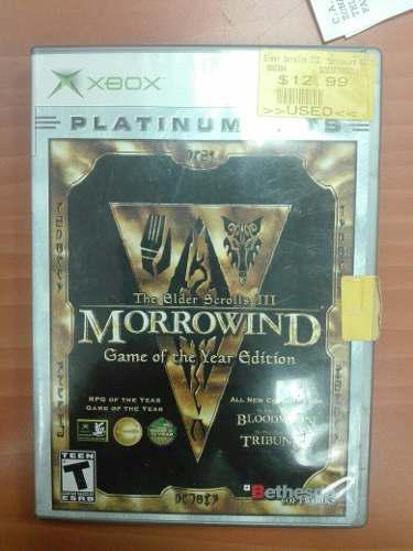 Juego Para Xbox Morrowind