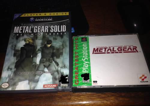 Juegos Gamecube/ps1 Originales Metal Gear Sloid