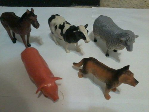Kit De Animales Son: Caballo, Cochino, Perro, Vaca,oveja