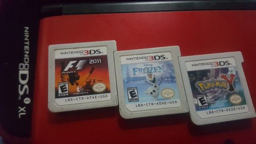 Nintendo 3ds Xl Con 3 Juegos. Niños