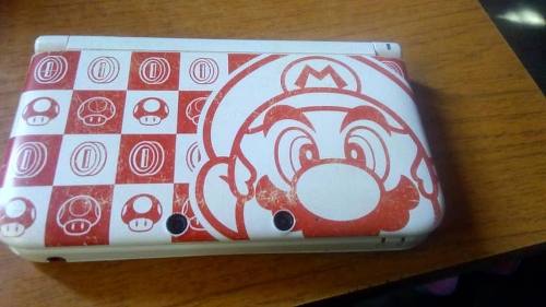 Nintendo 3ds Xl Mario White Edition Usada