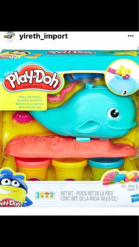 Play Doh Ballena Original Plastinas Juguetes