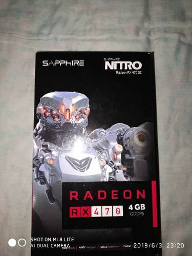 Radeon Rx 470 Nitro Tarjeta De Video