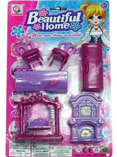 Set De Muebles Para Barbies