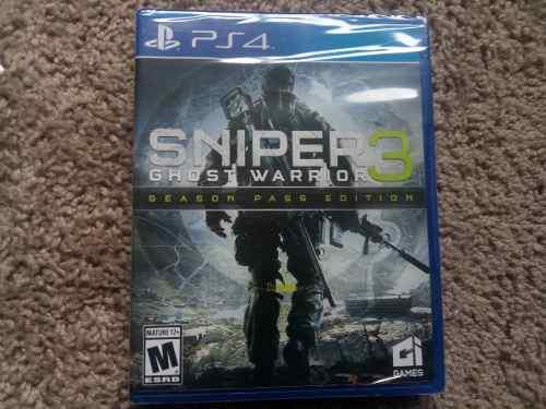 Sniper Ghost Warrior 3 Ps4 Nuevo Sellado